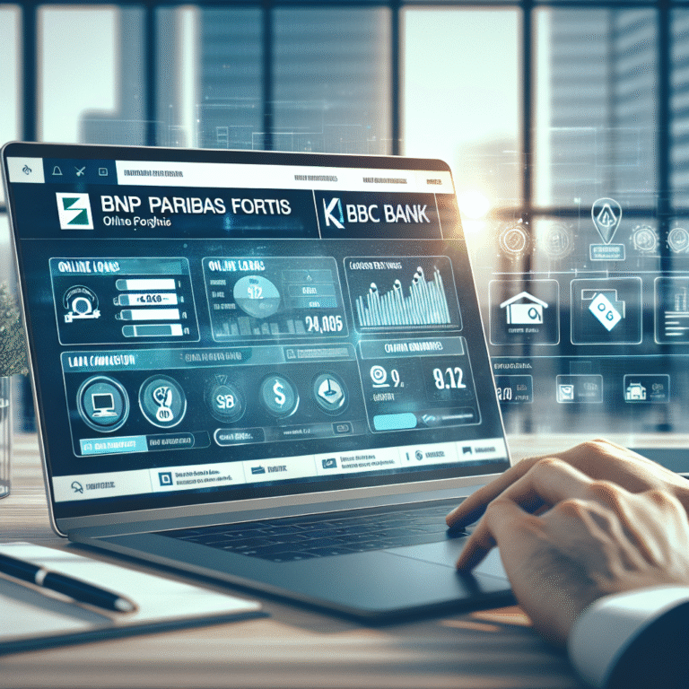 Como Comparar Empréstimos Online: BNP Paribas Fortis vs. KBC Bank