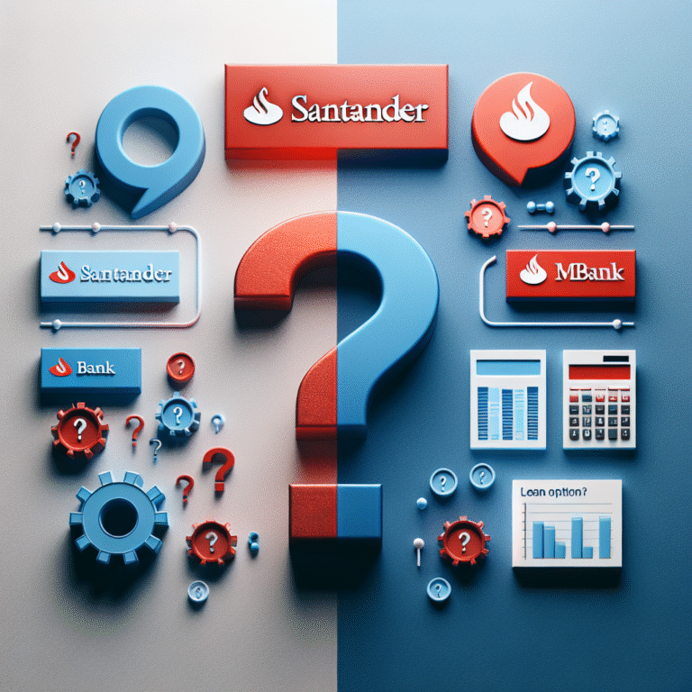 Comparativo de Empréstimos: Santander Bank Polska vs. mBank – Qual é a Melhor Opção?