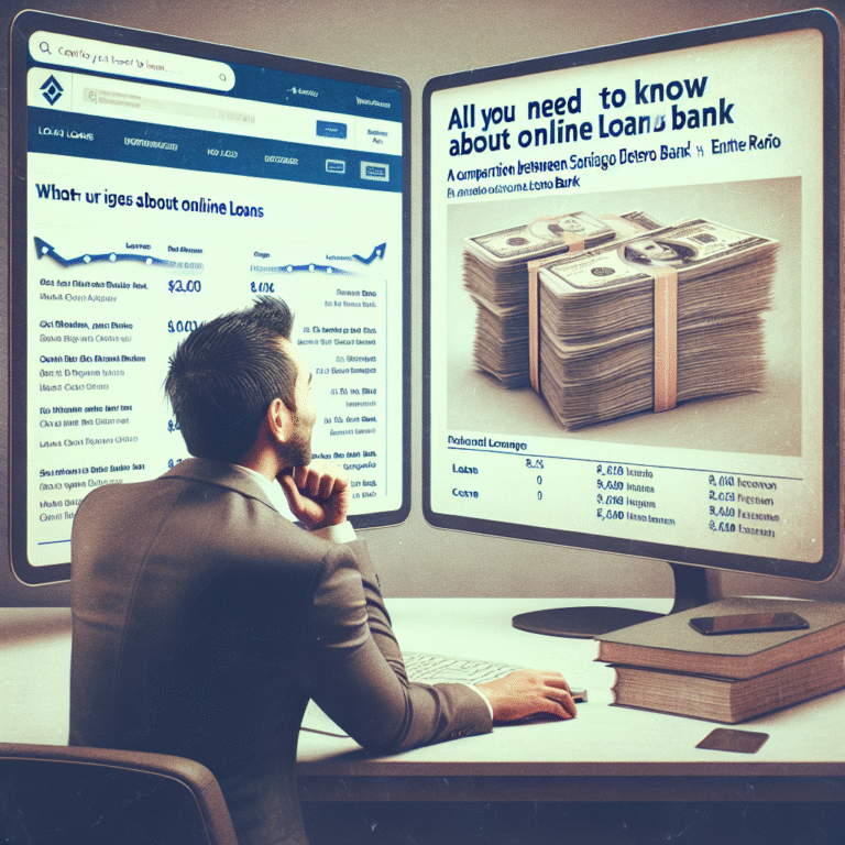 Tudo o Que Você Precisa Saber Sobre Empréstimos Online: Comparação Entre Banco Santiago del Estero e Banco Entre Ríos