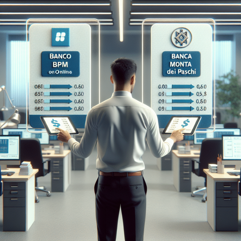 Banco BPM e Banca Monte dei Paschi di Siena: Qual é a Melhor Alternativa para Empréstimos Online?