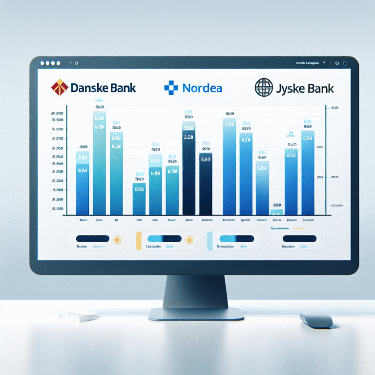 Comparação Completa: Empréstimos Online com Danske Bank, Nordea e Jyske Bank